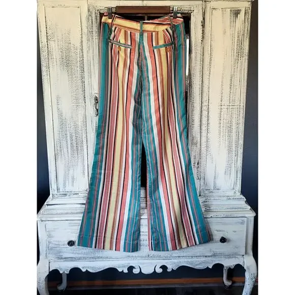 Tiny Camelia Striped Pants - New Size 4 - Picture 7 of 7